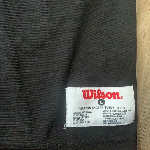 Wilson Men’s Large Black White Baseball Game Day - Picture 9 of 9